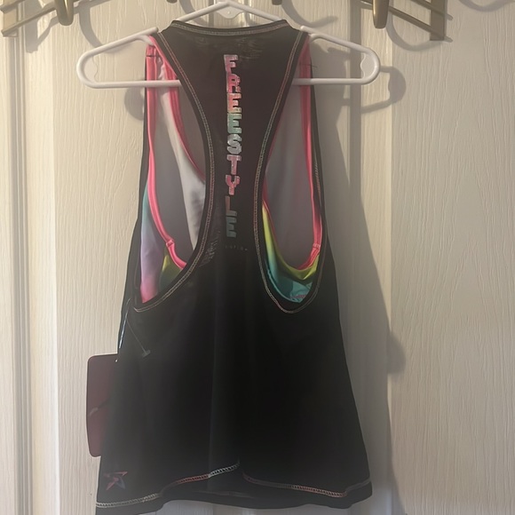 Freestyle Revolution Active Wear 2 piece Multi color 6X pants/ 6 top - Picture 9 of 9